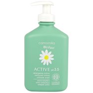 Camomilla Blu Bio Active Organic Intimate Wash 300ml - Нежен почистващ лосион за чувствителна зона с лайка и алое вера с помпа Camomilla Blu Bio Active Organic Intimate Wash 300ml - Нежен почистващ лосион за чувствителна зона с лайка и алое вера с помпа