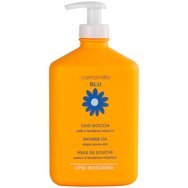 Camomilla Blu Lipid Restoring Shower Oil 500ml - Почистващо масло за тяло за чувствителна, раздразнена и атопична кожа Camomilla Blu Lipid Restoring Shower Oil 500ml - Почистващо масло за тяло за чувствителна, раздразнена и атопична кожа