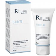 Menarini Relife U-Life 40 Foot Cream 50ml - Хидратиращ и успокояващ крем за крака за много суха и напукана кожа с 40% урея Menarini Relife U-Life 40 Foot Cream 50ml - Хидратиращ и успокояващ крем за крака за много суха и напукана кожа с 40% урея