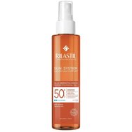 Rilastil Sun System Dermatological Oil Spf50+, 200ml - Овлажняващо слънцезащитно масло за тяло с много висока степен на защита с лека текстура и немазно усещане Rilastil Sun System Dermatological Oil Spf50+, 200ml - Овлажняващо слънцезащитно масло за тяло с много висока степен на защита с лека текстура и немазно усещане