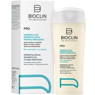 Bioclin Pro Hair Dermatological Itching Irritation Shampoo-Oil Почистващ Шампоан под Формата на Масло за Чувствителен Скалп с Действие Против Омазняване, Сърбеж & Раздразнения 200ml