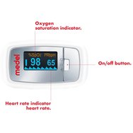 Medel Oxygen PO01 Automatic Pulse Oximeter 1 бр