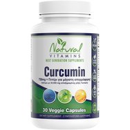 Natural Vitamins Curcumin 750mg 30veg.caps