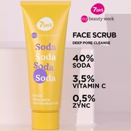 7DAYS My Beauty Week Soda Facial Deep Pore Cleanse Face Scrub 80ml