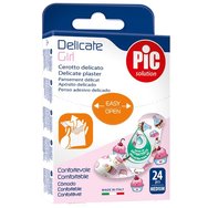 Pic Solution Delicate Strips Kids 24 бр - Girl - Антибактериални лепящи подложки за момичета Pic Solution Delicate Strips Kids 24 бр - Girl - Антибактериални лепящи подложки за момичета