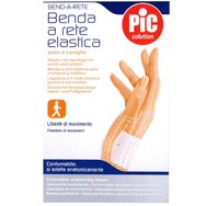 Pic Solution Benda A Rete Elastic Net Bandage for Wrists & Ankles 1 бр - Еластична мрежеста превръзка за китката и глезена Pic Solution Benda A Rete Elastic Net Bandage for Wrists & Ankles 1 бр - Еластична мрежеста превръзка за китката и глезена