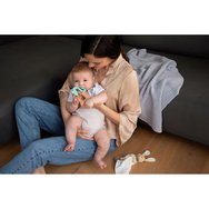 Chicco Silicone Teether Super Soft 2m+ Игуана 1 брой - зелена