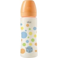 Chicco Perfect Easy Baby Bottle 4m+ 330ml - Полипропиленово шише с бързотечен силиконов биберон против колики за бебета от 4 месеца Chicco Perfect Easy Baby Bottle 4m+ 330ml - Полипропиленово шише с бързотечен силиконов биберон против колики за бебета от 4 месеца
