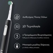 Oral-B Pro Series 1 Electric Toothbrush with Travel Case 1 брой - черен