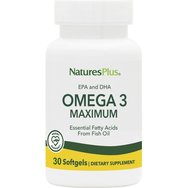 Natures Plus Omega 3 Maximum EPA & DHA 30 Softgels Natures Plus Omega 3 Maximum EPA & DHA 30 Softgels