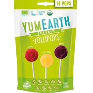 YumEarth Organic Sour Lollipops 14 бр