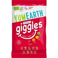 YumEarth Organic Giggles Био Дражета с Вкус на Ягода, Портокал, Лимон & Зелена Ябълка 40g