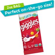 YumEarth Organic Giggles Био Дражета с Вкус на Ягода, Портокал, Лимон & Зелена Ябълка 40g