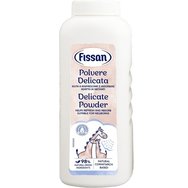 Fissan Delicate Powder 200g - Натурален прах на основата на царевично нишесте за абсорбиране и защита на влагата, подходящ за кърмачета Fissan Delicate Powder 200g - Натурален прах на основата на царевично нишесте за абсорбиране и защита на влагата, подходящ за кърмачета