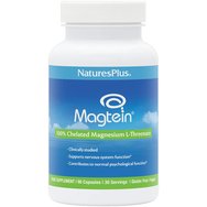 Natures Plus Magtein Хранителна Добавка с Магнезиев L-Треонат, която Допринася за Нормалната Функция на Нервната Система & Невротрансмисията 90caps Natures Plus Magtein Хранителна Добавка с Магнезиев L-Треонат, която Допринася за Нормалната Функция на Нервната Система & Невротрансмисията 90caps