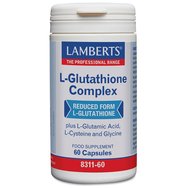 Lamberts L-Glutathione Complex 60 tabs - Хранителна добавка с глутатион с антиоксидантно действие