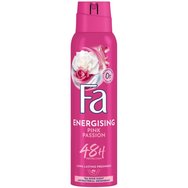 Fa Energising Pink Passion 48h Tea Rose Scent Deodorant Spray 150ml - Дезодорант спрей с аромат на розова роза без алуминиеви соли за защита до и 48 часа Fa Energising Pink Passion 48h Tea Rose Scent Deodorant Spray 150ml - Дезодорант спрей с аромат на розова роза без алуминиеви соли за защита до и 48 часа