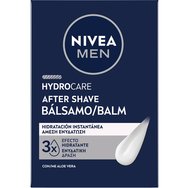 Nivea Men Hydrocare Aftershave Balm Хидратиращ & успокояващ кремообразен балсам за след бръснене, който предпазва кожата от сухота с алое & провитамин B5 100ml