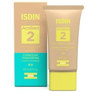 Isdin Acniben 2 Spf30 CC+ Cream Хидратиращ крем за лице с висока слънцезащита и цвят за мазна и склонна към акне кожа против несъвършенства 40ml - Light Isdin Acniben 2 Spf30 CC+ Cream Хидратиращ крем за лице с висока слънцезащита и цвят за мазна и склонна към акне кожа против несъвършенства 40ml - Light
