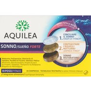 Aquilea Sueno Forte 30tabs - Хранителна добавка с екстракти от мелатонин, валериана, пасифлора, калифорнийски мак и орлови нокти за бързо начало на съня, по-дълъг сън и подмладяване. Aquilea Sueno Forte 30tabs - Хранителна добавка с екстракти от мелатонин, валериана, пасифлора, калифорнийски мак и орлови нокти за бързо начало на съня, по-дълъг сън и подмладяване.