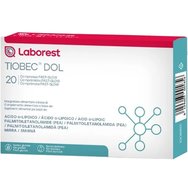 Laborest Tiobec DOL 20tabs - Хранителна добавка с α-липоева киселина, палмитоилетаноламид (PEA) и екстракт от олеорезин на смирна с мощни противовъзпалителни свойства за облекчаване на киселинна болка