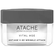 Atache Vital Age Antiage V-B3 Wrinkle Attack Cream Интензивен анти-ейдж крем за лице, идеален за зряла, повяхнала & суха кожа 50ml Atache Vital Age Antiage V-B3 Wrinkle Attack Cream Интензивен анти-ейдж крем за лице, идеален за зряла, повяхнала & суха кожа 50ml