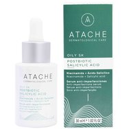 Atache Oily SK Postbiotic Salicylic Acid Serum Серум за лице за мазна, комбинирана, с акне или склонна към акне кожа 30ml Atache Oily SK Postbiotic Salicylic Acid Serum Серум за лице за мазна, комбинирана, с акне или склонна към акне кожа 30ml