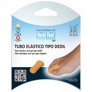 Herbi Feet Elastic Digital Cap with Gel Бежов 1 бр - Small