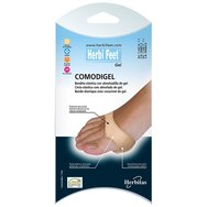 Herbi Feet Comodigel Elastic Gel Tight Strap 2 бр - Small - Защитно средство за Кочи с гел Herbi Feet Comodigel Elastic Gel Tight Strap 2 бр - Small - Защитно средство за Кочи с гел