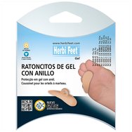 Herbi Feet Gel Toe Crest With Ring Бежов 1 бр - Small - Подметка с чукче с гел