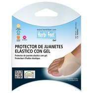 Herbi Feet Elastic Bunion Protectror with Gel One Size - 1 бр - Гумен протектор за буниони с гел Herbi Feet Elastic Bunion Protectror with Gel One Size - 1 бр - Гумен протектор за буниони с гел