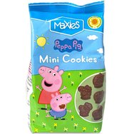 Maxies Peppa Pig Mini Cookies Детски зърнени бисквити с какао 100g Maxies Peppa Pig Mini Cookies Детски зърнени бисквити с какао 100g