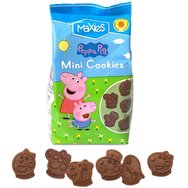 Maxies Peppa Pig Mini Cookies Детски зърнени бисквити с какао 100g