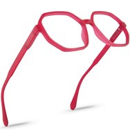 Matters Granate Reading Glasses Очила за четене от рециклирани материали с филтър за защита от синя светлина, цвят гранат 1 брой - 3.0