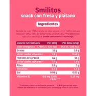 Smileat Organic Smilitos Strawberry & Banana Corn Snack 8m+ Био бебешки царевичен снакс с вкус на ягода & банан без глутен от 8-ия месец 25g Smileat Organic Smilitos Strawberry & Banana Corn Snack 8m+ Био бебешки царевичен снакс с вкус на ягода & банан без глутен от 8-ия месец 25g