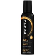 Syoss Curl Mouse 3in1 With Vitamin Complex Long Lasting Hold 250ml - Хидратираща пяна за възстановяване и грижа с 24-часова фиксация с естествен резултат