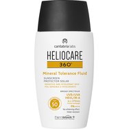 Heliocare 360 Mineral Tolerance Fluid Spf50 Sensitive & Intolerant Skin Sunscreen Αντηλιακό Προσώπου Πολύ Υψηλής Προστασίας για Ευαίσθητο, Δυσανεκτικό Δέρμα με Βιταμίνη Ε & Β5 50ml Heliocare 360 Mineral Tolerance Fluid Spf50 Sensitive & Intolerant Skin Sunscreen Αντηλιακό Προσώπου Πολύ Υψηλής Προστασίας για Ευαίσθητο, Δυσανεκτικό Δέρμα με Βιταμίνη Ε & Β5 50ml