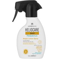 Heliocare 360 Pediatrics Spf50 Atopic Lotion Spray Sunscreen Αντηλιακή Λοσιόν Σώματος σε Μορφή Spray Ιδανική για Παιδιά με Ατοπικό Δέρμα & για την Ενίσχυση του Επιδερμιδικού Φραγμού 250ml Heliocare 360 Pediatrics Spf50 Atopic Lotion Spray Sunscreen Αντηλιακή Λοσιόν Σώματος σε Μορφή Spray Ιδανική για Παιδιά με Ατοπικό Δέρμα & για την Ενίσχυση του Επιδερμιδικού Φραγμού 250ml