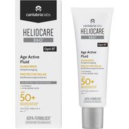 Heliocare 360 Age Active Spf50+ Fluid Antiphotoaging Sunscreen Αντηλιακό Προσώπου Πού Υψηλής Προστασίας που Προλαμβάνει & Αντιμετωπίζει την Φωτογήρανση 50ml Heliocare 360 Age Active Spf50+ Fluid Antiphotoaging Sunscreen Αντηλιακό Προσώπου Πού Υψηλής Προστασίας που Προλαμβάνει & Αντιμετωπίζει την Φωτογήρανση 50ml