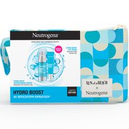 Neutrogena Promo Hydro Boost Supercharged Serum 30ml & Eye Cream 15ml & Подарък Sun of a Beach Limited Edition торбичка 1 бр