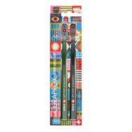 Curaprox Recycled Edition 5460 Ultra Soft Toothbrush Меки четки за зъби за възрастни с изключително нежни & устойчиви влакна за ефективно почистване 2 броя