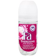Fa Energising Pink Passion 48h Anti Perspirant Deodorant Roll on 50ml - Дезодорант с 48-часова защита от изпотяване и влага с дълготраен флорален аромат
