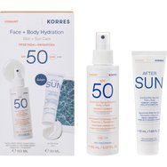 Korres Yoghurt Sunscreen Face & Body Hydration Spray Spf50, 150ml & Подарък Cooling After-Sun Gel for Face & Body 50ml