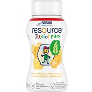 Nestle Resource Junior Fibre Питейна хранителна формула с висока калорийна стойност с хранителни влакнини, витамини & минерали за диетично управление на пациенти над 1 година с недохранване с вкус на ванилия 200ml - Vanilla Nestle Resource Junior Fibre Питейна хранителна формула с висока калорийна стойност с хранителни влакнини, витамини & минерали за диетично управление на пациенти над 1 година с недохранване с вкус на ванилия 200ml - Vanilla