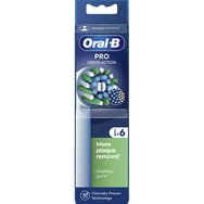 Oral-B Pro Cross Action Medium Electric Toothbrush Head White 6 бр Oral-B Pro Cross Action Medium Electric Toothbrush Head White 6 бр