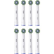 Oral-B Pro Cross Action Medium Electric Toothbrush Replacement Head White 8 бр