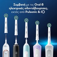 Oral-B Pro Cross Action Medium Electric Toothbrush Replacement Head White 8 бр