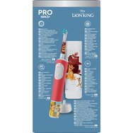 Oral-B Promo The Lion King Vitality Pro Kids Electric Toothbrush 3+ Years Бяло - Червено 1 Брой & Калъф за Пренасяне 1 Брой Oral-B Promo The Lion King Vitality Pro Kids Electric Toothbrush 3+ Years Бяло - Червено 1 Брой & Калъф за Пренасяне 1 Брой