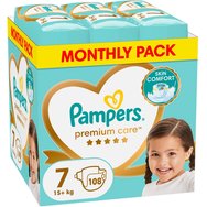 Pampers Premium Care Monthly Pack Νο7 (15+kg) 108 бр (3x36 бр)