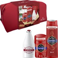 Old Spice Promo Captain After Shave Lotion 100ml & Deodorant Stick 50ml & 3in1 Shower & Shampoo Gel 250ml & Подарък торбичка 1 бр